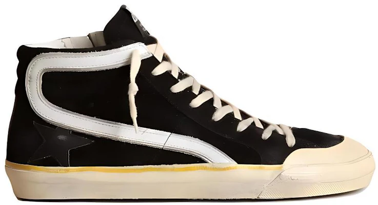 Golden Goose Slide 'Hitam Kulit Tinggi-Atas' GMF00211.F003378.90178 Order Golden Goose Slide 'Hitam Kulit Tinggi-Atas' GMF00211.F003378.90178