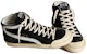 Golden Goose Slide 'Black Leather High-Top' GMF00211.F003378.90178