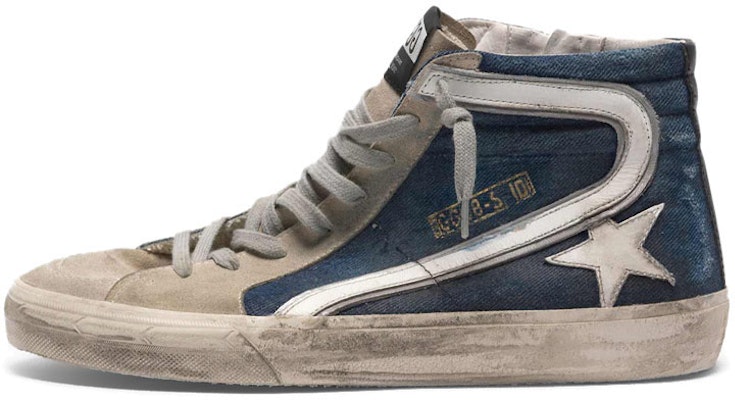 Golden Goose Slide 'Blue Khaki Denim' G35MS595.A46 Buy Golden Goose Slide 'Blue Khaki Denim' G35MS595.A46