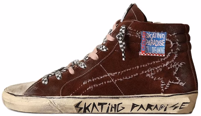 Golden Goose Slide 'Chocolate Leather High-Top' GMF00402.F003436.55499 Buy Golden Goose Slide 'Chocolate Leather High-Top' GMF00402.F003436.55499
