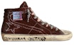 Order Golden Goose Slide 'Kulit Coklat Tinggi-Atas' GMF00402.F003436.55499