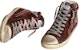 Golden Goose Slide 'Kulit Coklat Tinggi-Atas' GMF00402.F003436.55499