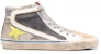 Golden Goose Slide 'High-Top Kelabu Usang' GMF00116.F002461.81496