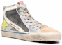 Lookbook Golden Goose Slide 'High-Top Distressed Abu-Abu' GMF00116.F002461.81496