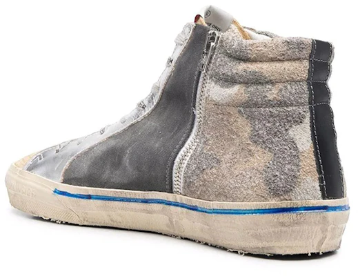 Golden Goose Slide 'High-Top Distressed Abu-Abu' GMF00116.F002461.81496 Shop Golden Goose Slide 'High-Top Distressed Abu-Abu' GMF00116.F002461.81496