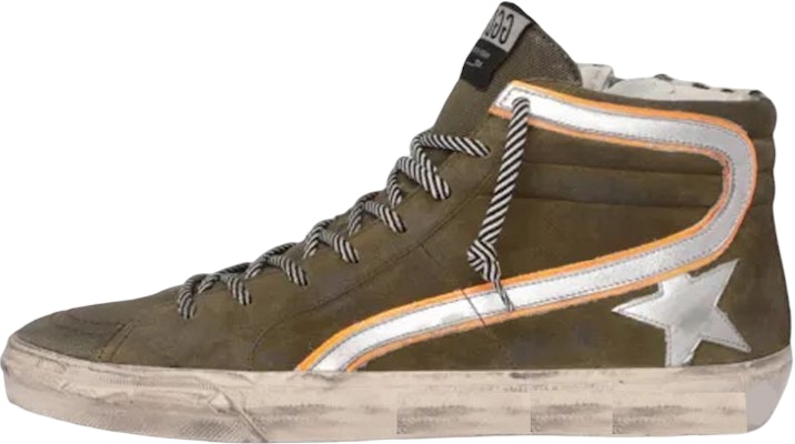 Golden Goose Slide 'Suede Hijau' GMF00115.F002410.81457 Buy Golden Goose Slide 'Suede Hijau' GMF00115.F002410.81457