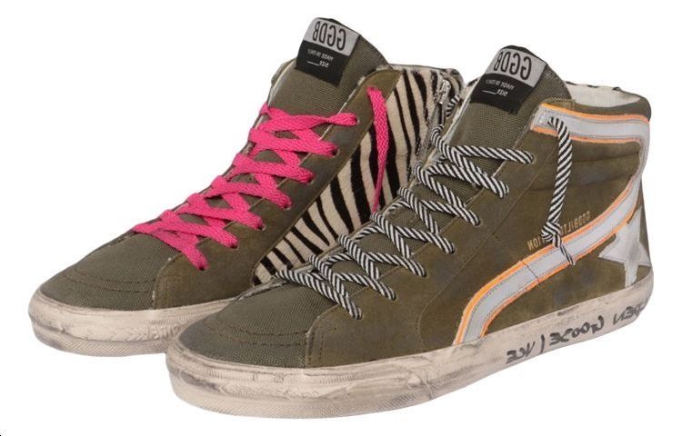 Order Golden Goose Slide 'Suede Hijau' GMF00115.F002410.81457