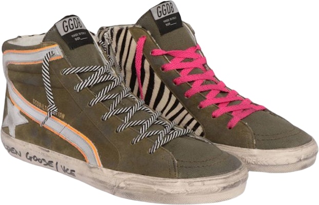 Golden Goose Slide 'Suede Hijau' GMF00115.F002410.81457 Lookbook Golden Goose Slide 'Suede Hijau' GMF00115.F002410.81457