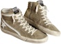 Lookbook Golden Goose Slide 'Hijau Tentera' GMF00115.F003778.35827