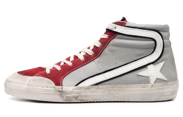 Golden Goose Slide 'Red High-Top' GMF00211.F002585.81540