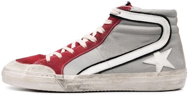 Golden Goose Slide 'Red High-Top' GMF00211.F002585.81540 Golden Goose Slide 'Red High-Top' GMF00211.F002585.81540