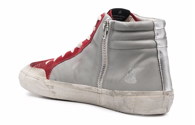Lookbook Golden Goose Slide 高筒滑板鞋 紅色
