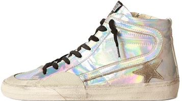 Golden Goose Slide 'Silver' GMF00115.F003535.70136 Golden Goose Slide 'Silver' GMF00115.F003535.70136