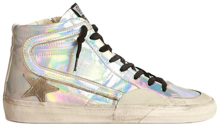 Golden Goose Slide 'Silver' GMF00115.F003535.70136 Order Golden Goose Slide 'Silver' GMF00115.F003535.70136