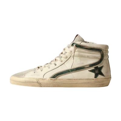 Golden Goose Slide 'Vintage Cream Green'