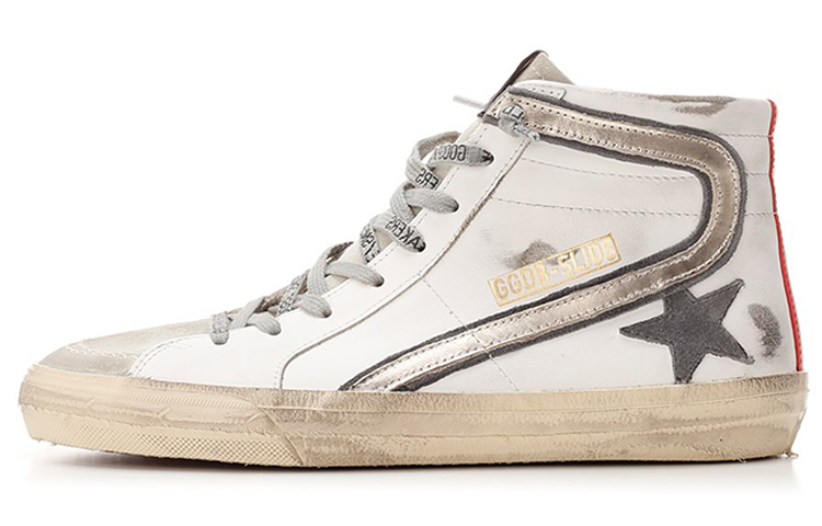 Golden Goose Slide 'White Calfskin' GMF00115.F002459.81495
