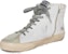 Golden Goose Slide 'Kulit Anak Lembu Putih' GMF00115.F002459.81495