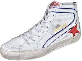 Golden Goose Slide 'White Leather High-Top' G36MS595.B15 Golden Goose Slide 'White Leather High-Top' G36MS595.B15