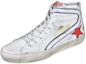Buy Golden Goose Slide 'Sepatu Tinggi Kulit Putih' G36MS595.B15
