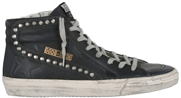 Golden Goose Slide Black Studded GMF00115.F000323.90100 Golden Goose Slide Black Studded GMF00115.F000323.90100