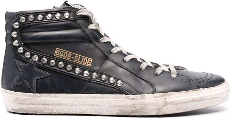 Golden Goose Slide Black Studded GMF00115.F000323.90100 Order Golden Goose Slide Black Studded GMF00115.F000323.90100