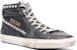Golden Goose Slide Hitam Bertatahkan Stud GMF00115.F000323.90100