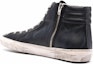 Shop Golden Goose Slide Hitam Bertatahkan Stud GMF00115.F000323.90100
