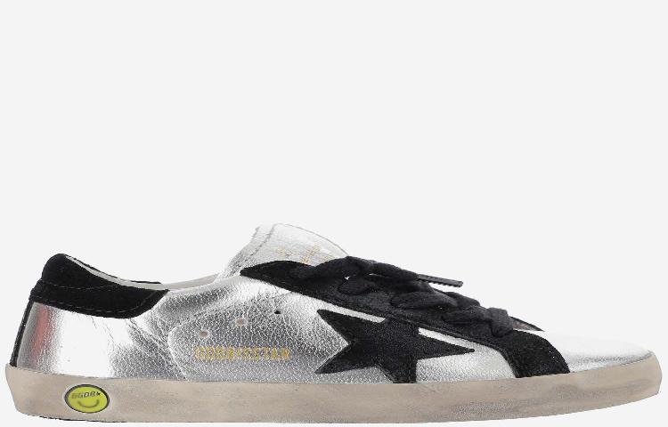 Golden Goose Sneakers 'Silver Black'