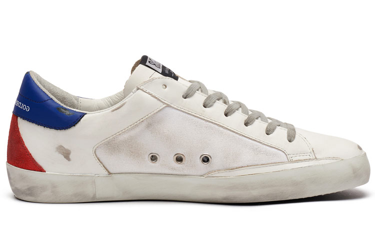 Golden Goose Sneakers 'White Red Blue' 圖 2