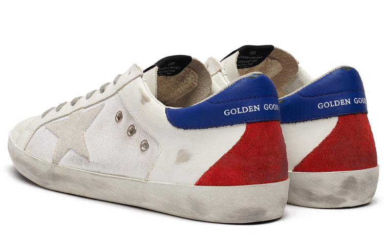 Golden Goose Sneakers 'White Red Blue' 圖 5