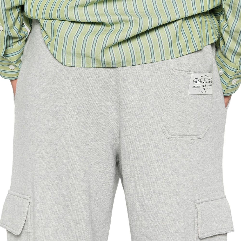 Details for Pantalones Jogger Tejidos Hombre Gris Golden Goose Color Sólido Talle Medio. GMP01895P001651-60513