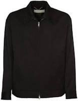 Golden Goose Solid Pocket Zip-Up Jacket Black GMP01865P00096590100 Golden Goose Solid Pocket Zip-Up Jacket Black GMP01865P00096590100