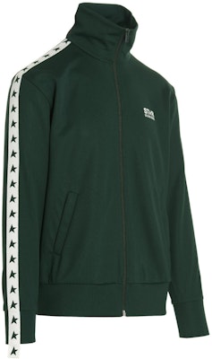 Golden Goose 2022春夏徽标织带运动夹克 绿色 男士外套 GMP00875P00052035825 Shop Golden Goose 2022春夏徽标织带运动夹克 绿色 男士外套 GMP00875P00052035825