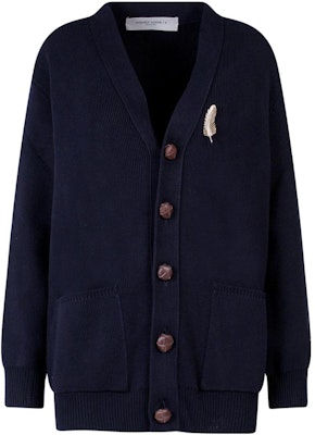 골든구스 SS22 메탈릭 페더 핀 니트 스웨터 블루 패션 GMP00945P00066250486 Order 골든구스 SS22 메탈릭 페더 핀 니트 스웨터 블루 패션 GMP00945P00066250486