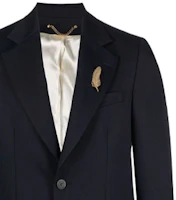 Sizing Golden Goose SS22 海軍藍單排釦補丁西裝外套 GMP00855P00061950486