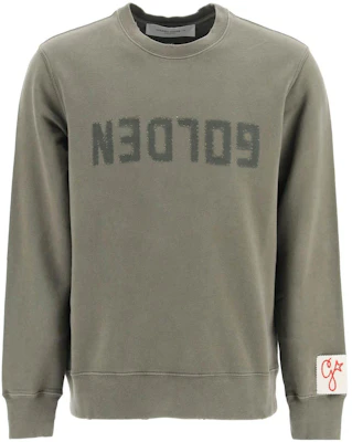 Golden Goose SS23 卡其綠字母印花長袖圓領衛衣 男款 GMP01223-P000642-DSTOL Buy Golden Goose SS23 卡其綠字母印花長袖圓領衛衣 男款 GMP01223-P000642-DSTOL