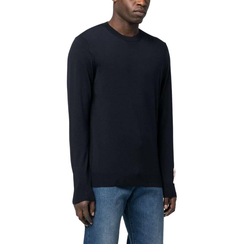 Purchase 金鹅 SS23 深蓝色圆领长袖休闲卫衣 GMP00947P00066550501