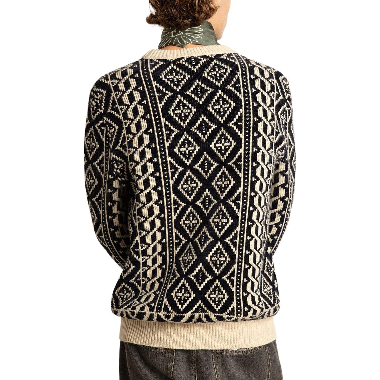 Details for Golden Goose SS23 Jersey Geométrico Hombre Color Pergamino. GMP00841P00098282212