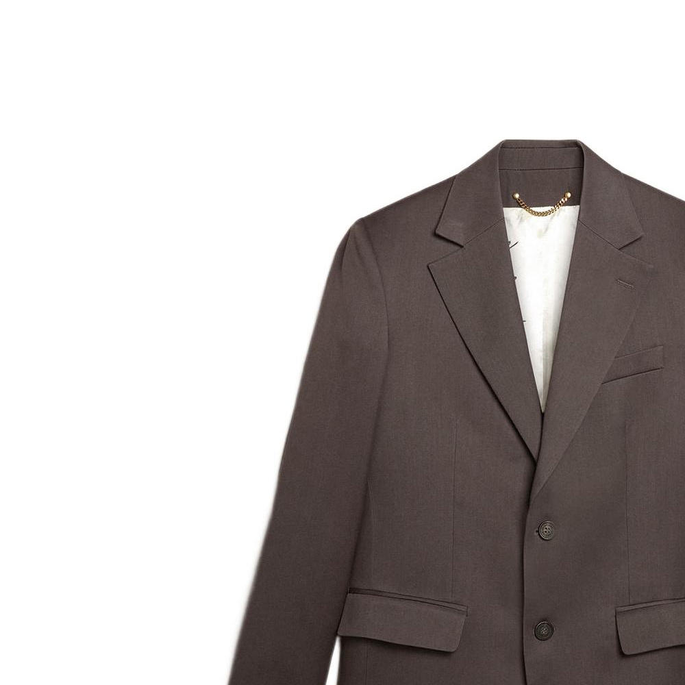 Details for ゴールデングース SS23 ニュージャーニー ウール シングルブレスト ブレザー メンズ グレー GMP00855P00096490113
