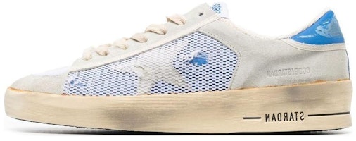 Golden Goose Stardan 'Beige Blue Distressed' GMF00370.F004140.50755 Golden Goose Stardan 'Beige Blue Distressed' GMF00370.F004140.50755