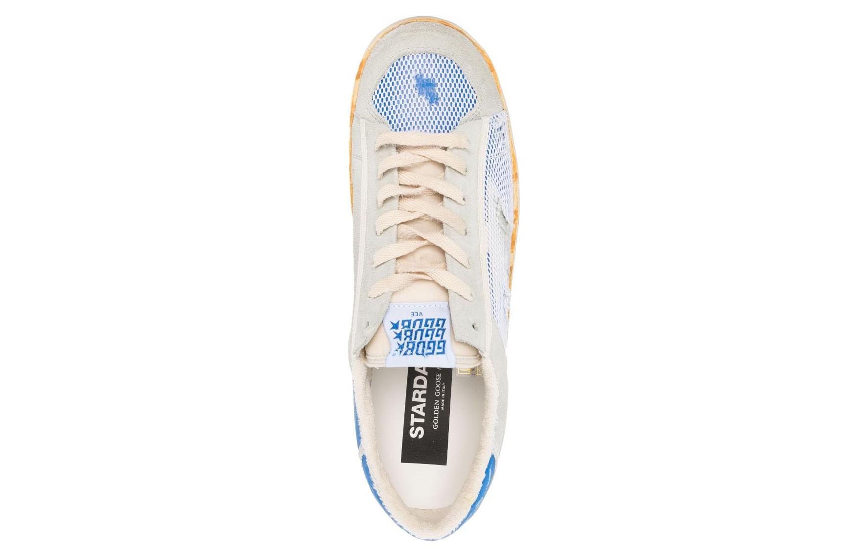 Shop Golden Goose Stardan ''Beige Bleu Usé'' GMF00370.F004140.50755