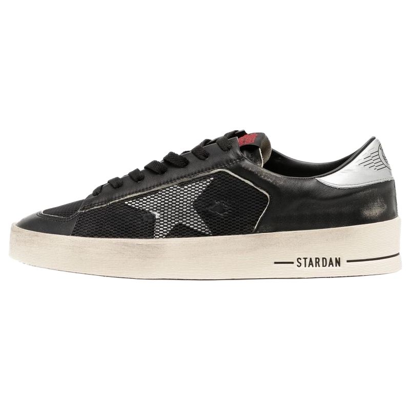 Golden Goose Stardan 'Black Silver' GMF00370.F004118.90179