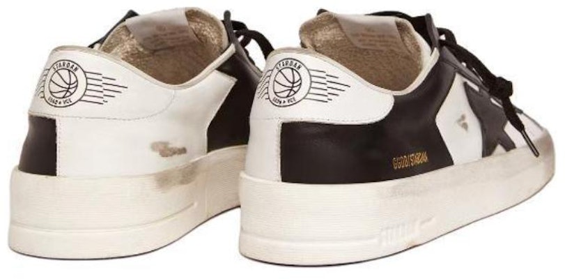 Golden Goose Stardan 'Black White Distressed with Star Accents' GMF00128.F002186.10283 Shop Golden Goose Stardan 'Black White Distressed with Star Accents' GMF00128.F002186.10283