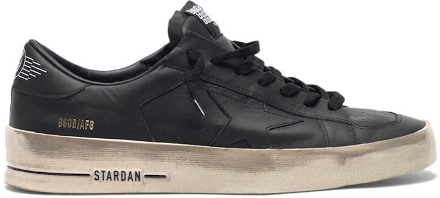Golden Goose Stardan 'Distressed Black Low-Top' G35MS959.D1 Order Golden Goose Stardan 'Distressed Black Low-Top' G35MS959.D1