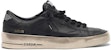 Golden Goose Stardan 'Distressed Black Low-Top' G35MS959.D1
