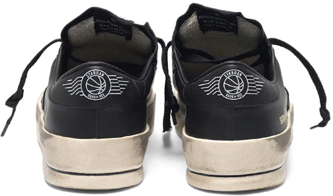 Golden Goose Stardan 'Distressed Black Low-Top' G35MS959.D1 Shop Golden Goose Stardan 'Distressed Black Low-Top' G35MS959.D1