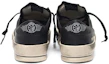 Shop Golden Goose Stardan 'Distressed Black Low-Top' G35MS959.D1