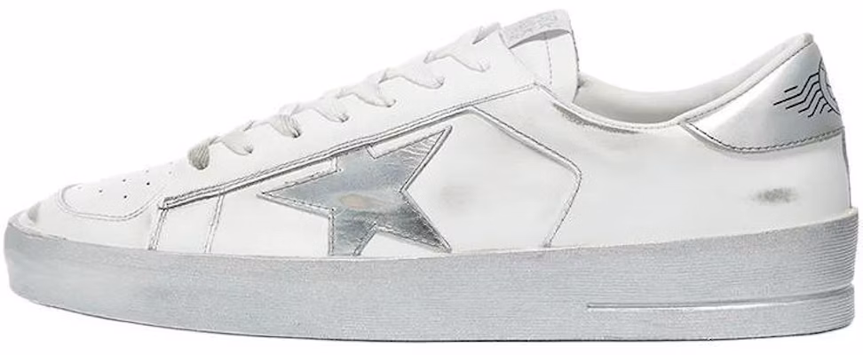 Golden Goose Stardan 'Distressed White' GMF00128.F002187.80185 Buy Golden Goose Stardan 'Distressed White' GMF00128.F002187.80185
