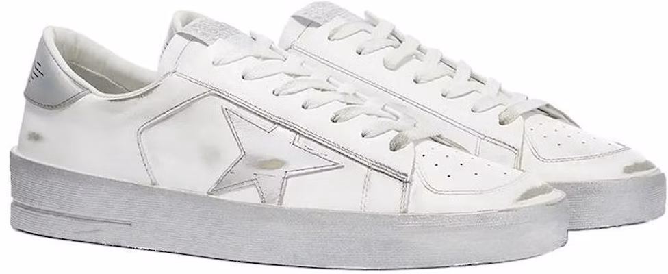 Golden Goose Stardan 'Distressed White' GMF00128.F002187.80185 Lookbook Golden Goose Stardan 'Distressed White' GMF00128.F002187.80185