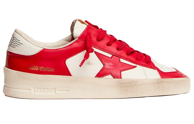 Order Golden Goose Stardan ''Rood Wit Versleten'' GMF00128.F002186.10350